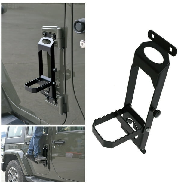 1 Pair Car Door Hinge Front Foot Peg Rest Pedal for 2007-2017 Jeep Wrangler JK & Unlimited Jeep 1 Pair Car Door Hinge Front Foot Peg Rest Pedal for 2007-2017 Jeep Wrangler JK & Unlimited Jeep